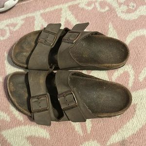 Dark brown Birkenstock